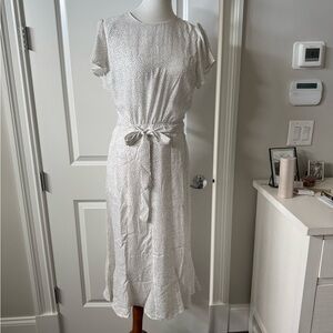 Lascana White polkadot Dress